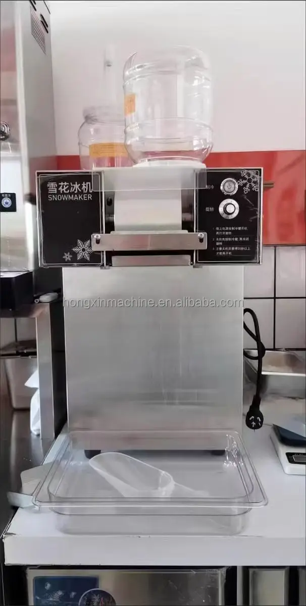 Hot sell Snow Flake Ice Bingsu Machine Summer Snack Milk Snow Ice Shaving Machine Bingsu Snow Ice Machine