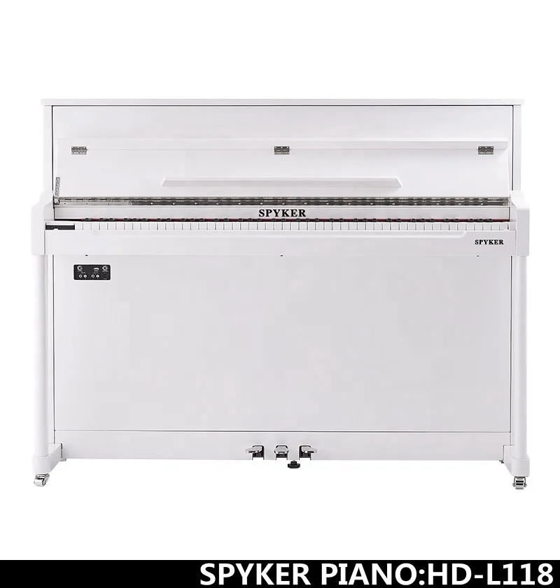 SPYKER High Quality white Polish Upright Digital Piano HD-L118