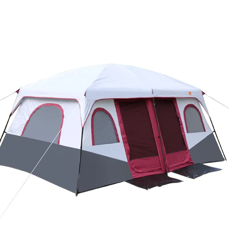 New Trend Luxury Style Stable Structure Camping Large Holiday Camping Family Tent