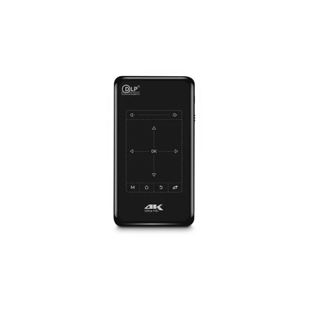 Новинка 4K DLP 3D HD светодиодный мини-проектор портативный проектор для офиса smart mobile Android Проектор для домашнего кинотеатра