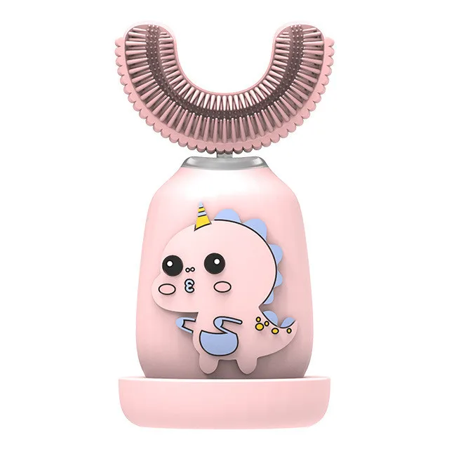Electric toothbrush for children Mouth Wash Eliminate Decay Dental Cleaner U Shape Tooth care  for Kids 2-7
