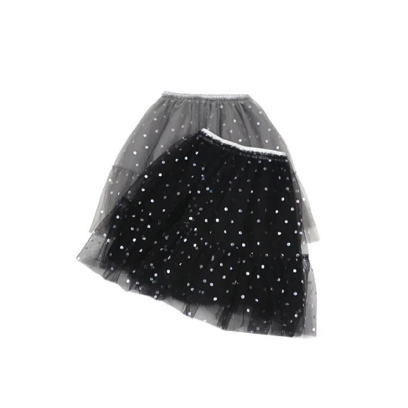
3 Layered Tutu Dresses Skirt Big Girls Kids pleater short Tutu Skirts Fluffy Long Skirt for Kids Girls 