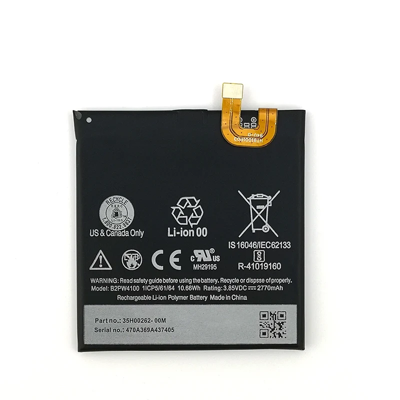 2770mAh B2PW4100 Replacement Battery For HTC Google Pixel / Nexus S1 Li-ion Polymer Batteries Batteria