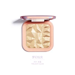 Waterproof silky smooth dream velvet easy ware high quality face glow shimmer makeup cosmetics diamond highlighter