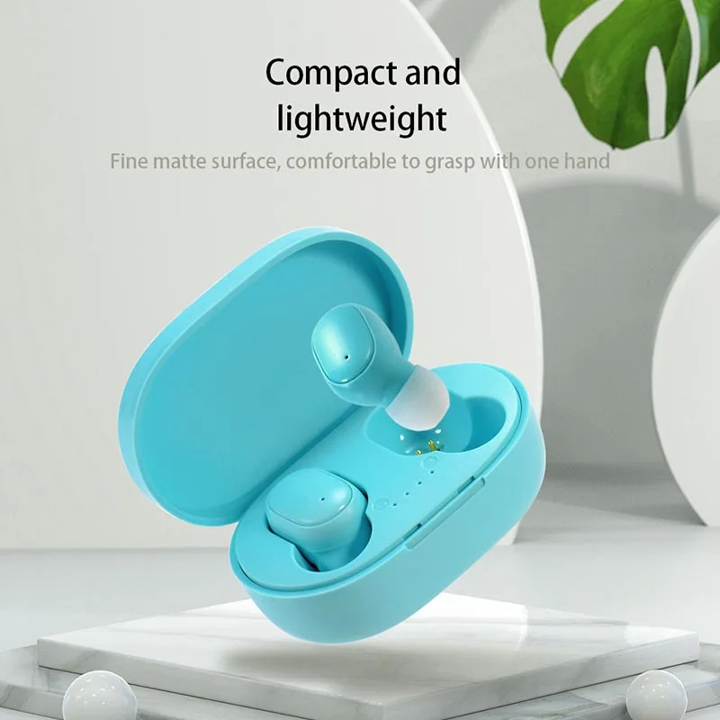 A6S wireless Bluetooth earphone 5.0tws Mini earphone Macaron Sports in-ear earplugs