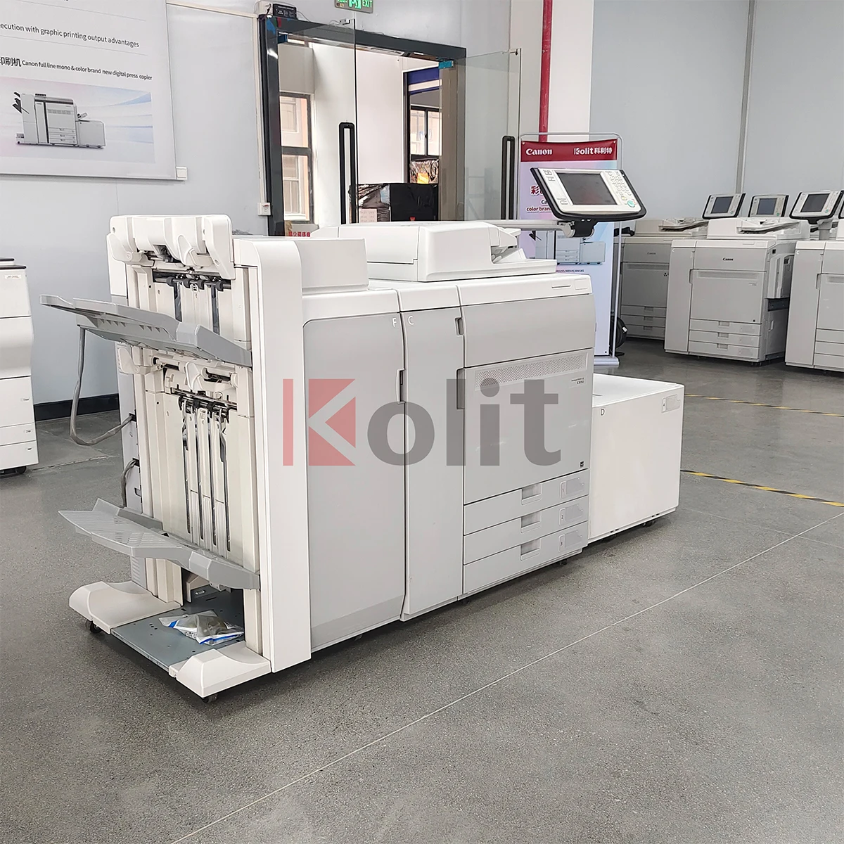 85ppm Best Selling Remanufacture Colorful Photocopy machine C850 Production Copier A3 Laser printer scanner copier