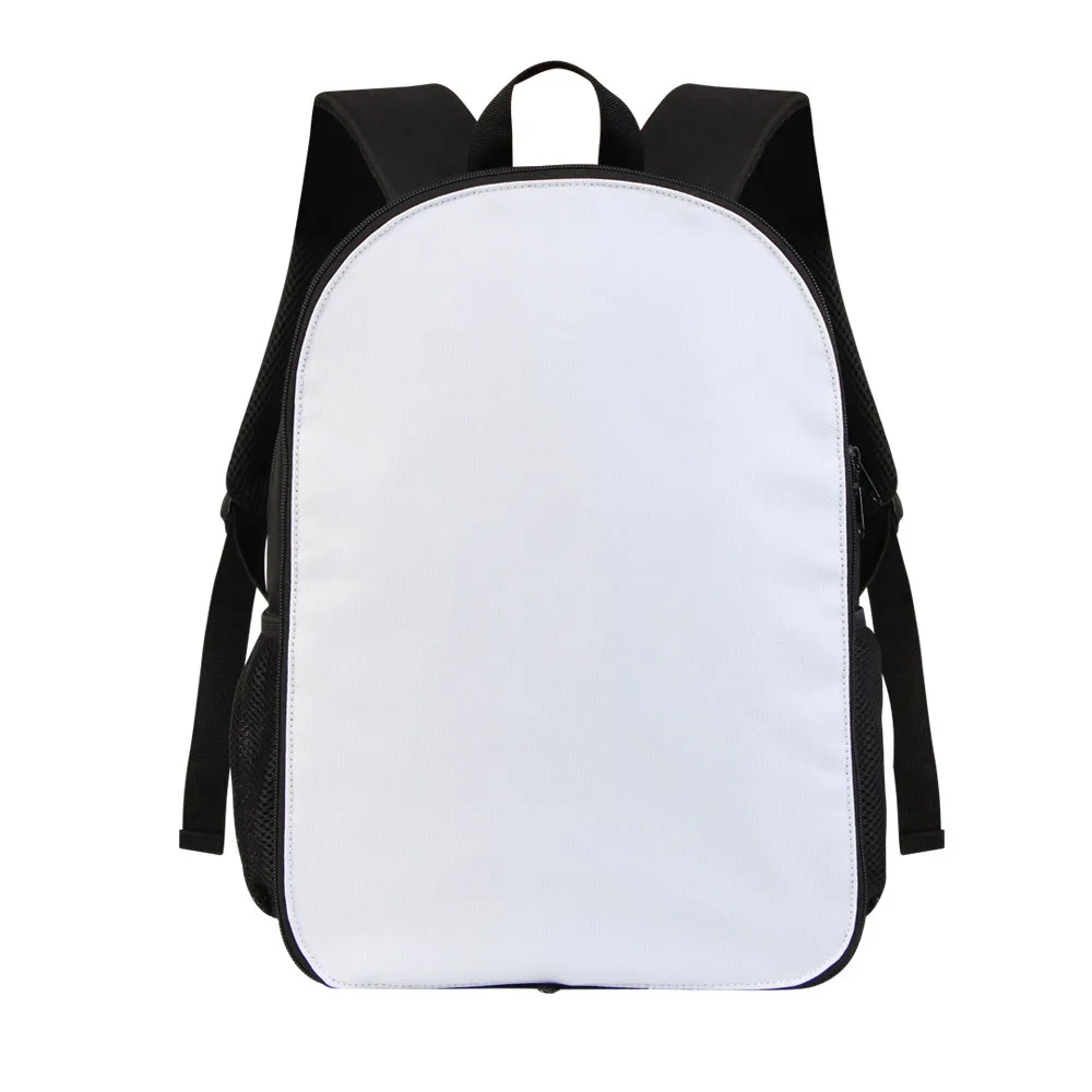 Hot Sale Black Sublimation Backpack Blanks Heat transfer Printing Custom Print Kids School Book Bag Sublimation Backpack Bag