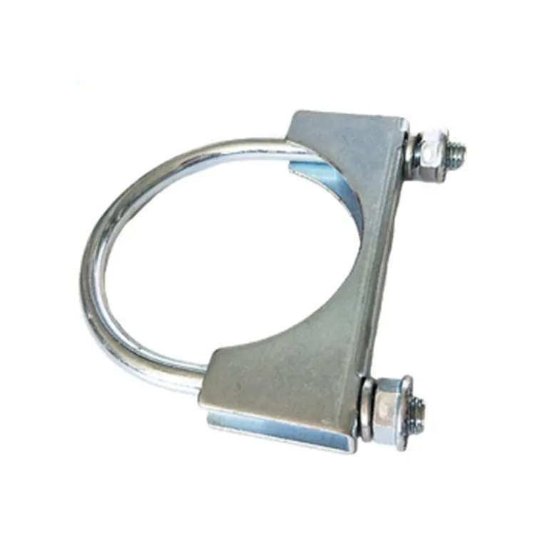 Heavy duty stainless steel U bolt clamp muffler Exhaust pipe clamp for car