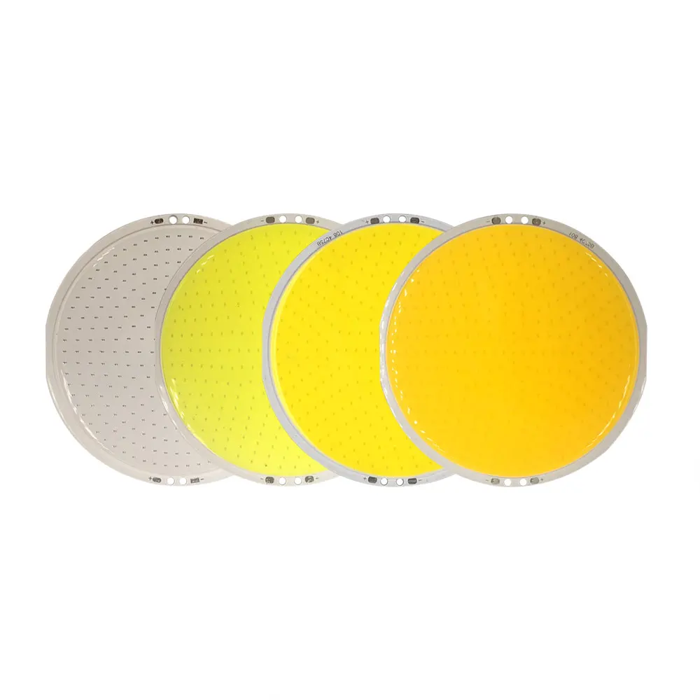 50W 200W Rounded LED COB Lamp Circular LED Light 12V 108mm 160mm Diameter Chip for Indoor Outdoor Lighting Decoration Bulbs
