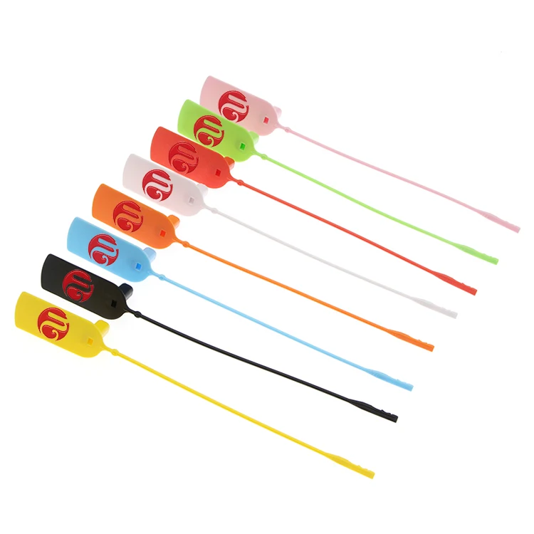 Hot Sale Customizable Hang Tags Seals Tamper Proof Seal for Clothes Plastic Seals Tag