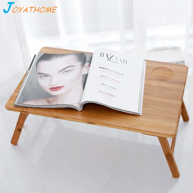 Joyathome складной стол для ноутбука деревянная кровать компьютерный обеденный набор складная завтрака учебы