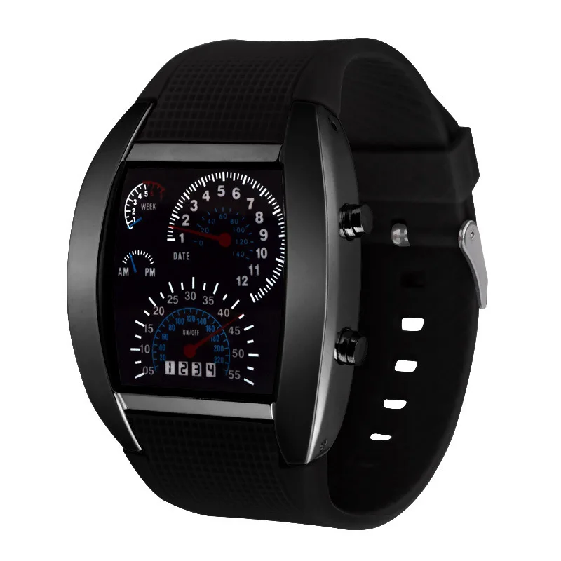 Hot Sale Men Sports LED Watch LED Digital Watch Man Wrist Watch Reloj