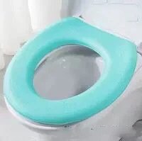 Клейкая подкладка для унитаза из ЭВА утолщенная Водонепроницаемая O-образной формы Всесезонная