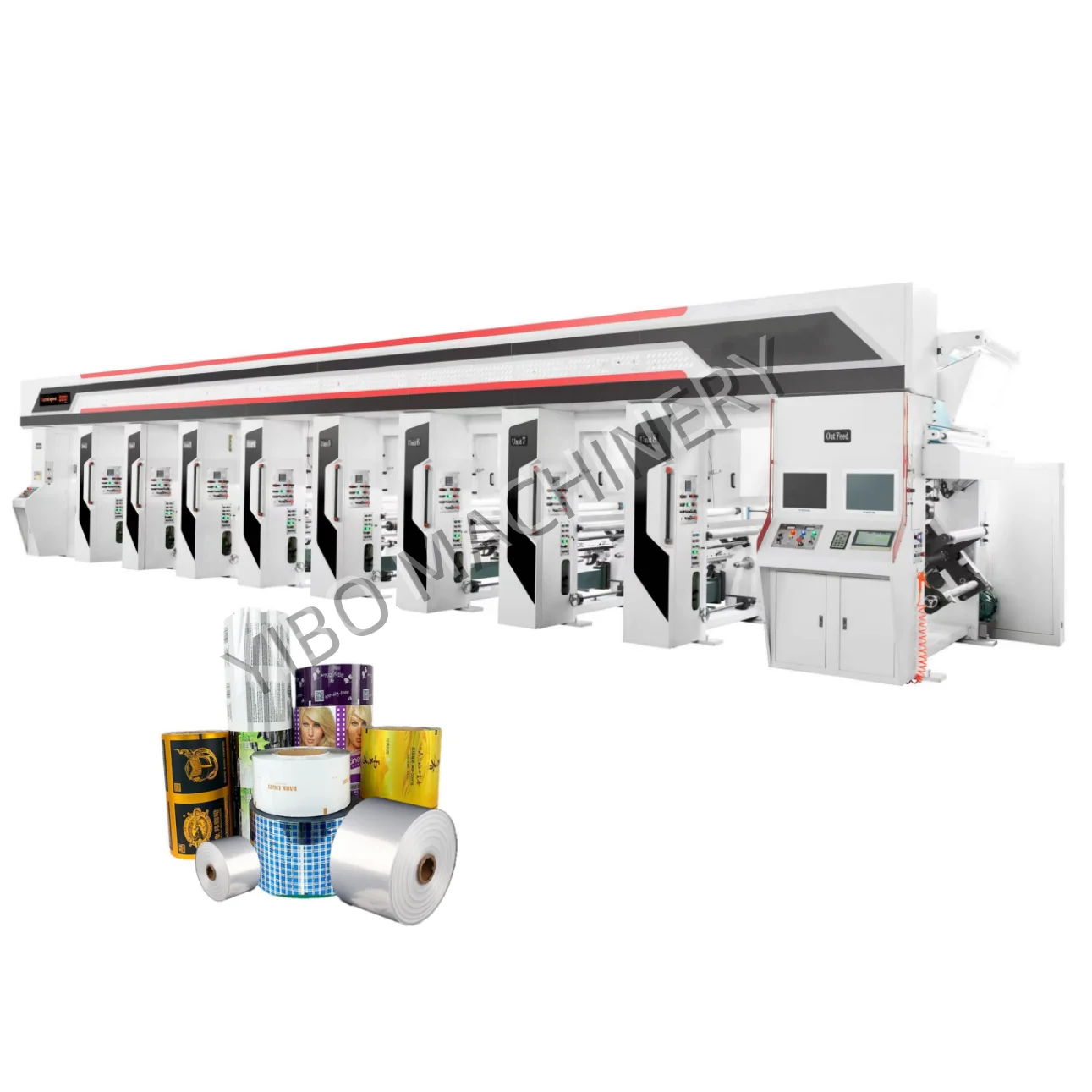 High Speed Rotogravure Printing Machine Video Bopp Film Gravure Printing Machine Price Gravure Nylon Printing Machine