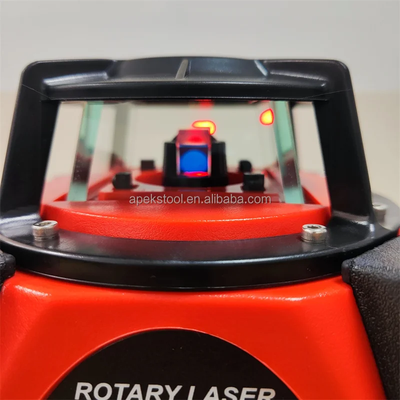Professional Lcd Display Laser Red Beam 500M 360 Self Leveling Rotary Laser Level