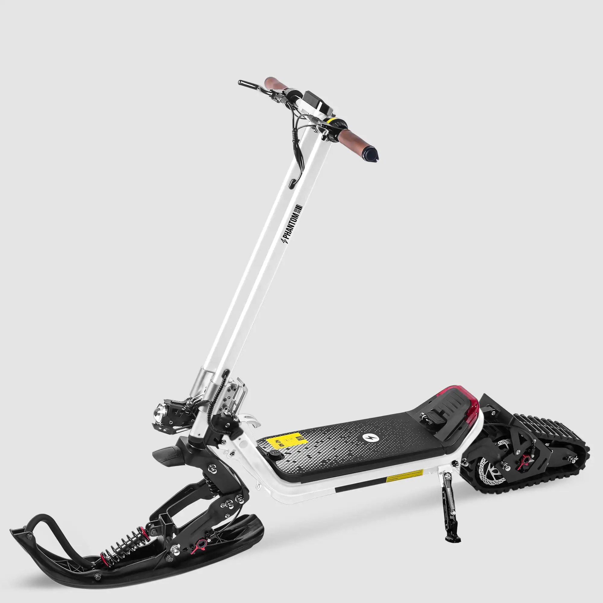 Cheap Chinese Popular Snow Scooter G63 3-in-1 snowmobile metal adult kick Electric Snow Scooter