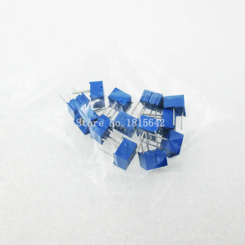 13PCS/LOT 13values 3362 Potentiometer 100R-1M 3362P Multiturn trimming potentiometers kit 100 ohm-1M ohm