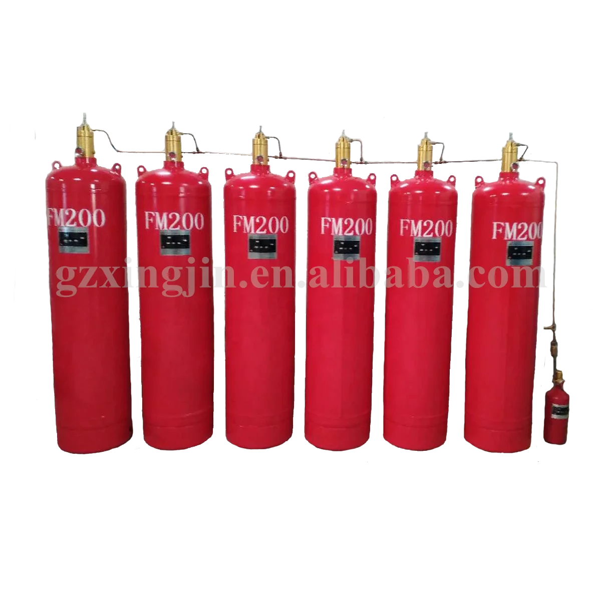 Manufacture Piping Automatic Hfc227ea Fm200 Fire Extinguishing System