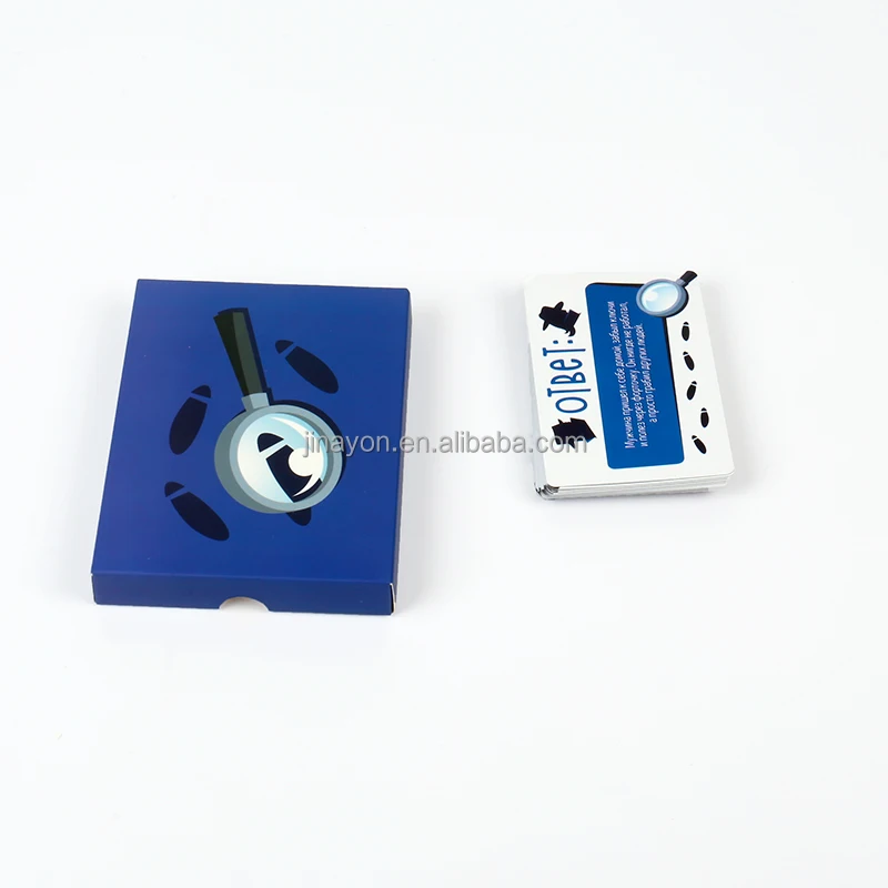 Customized Factory OEM Plastic PVC Playing Cards Poker Game Card Game Good for Party