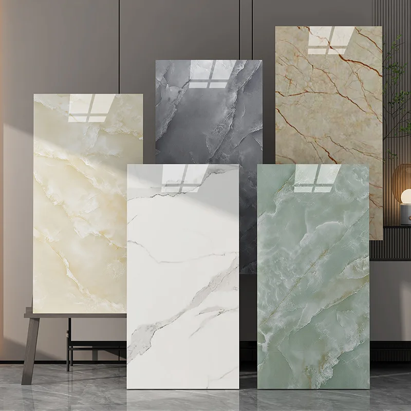 Waterproof self adhesive 3d foam wall tile peel and stick wallpaper exterior tiles marble look wall stickers home decor