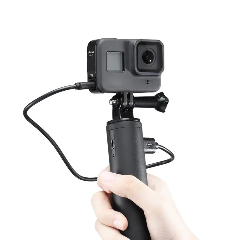 ULANZI G8-7 Protective Cover for Gopro Hero 8 Black Battery Case Cover Type-C Charging Port Adapter Vlog Accessory for Gopro