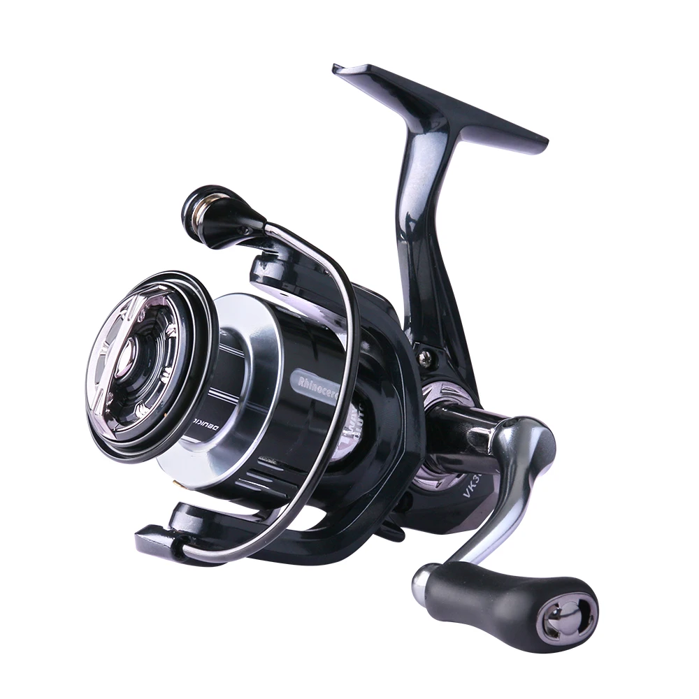 LINXI 2023 New Metal Spool CNC Rocker 5.2:1 15kg Drag Soft Rubber Handle Saltwater Freshwater Spinning Fishing Reel