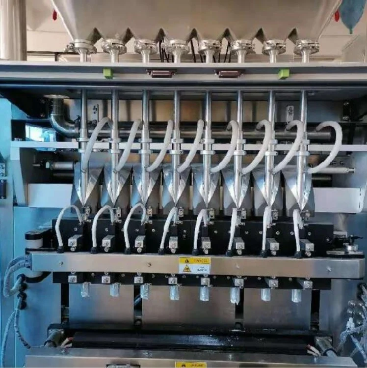 High speed 2-10 lanes stick sachet packaging machine sugar/coffee packing machine
