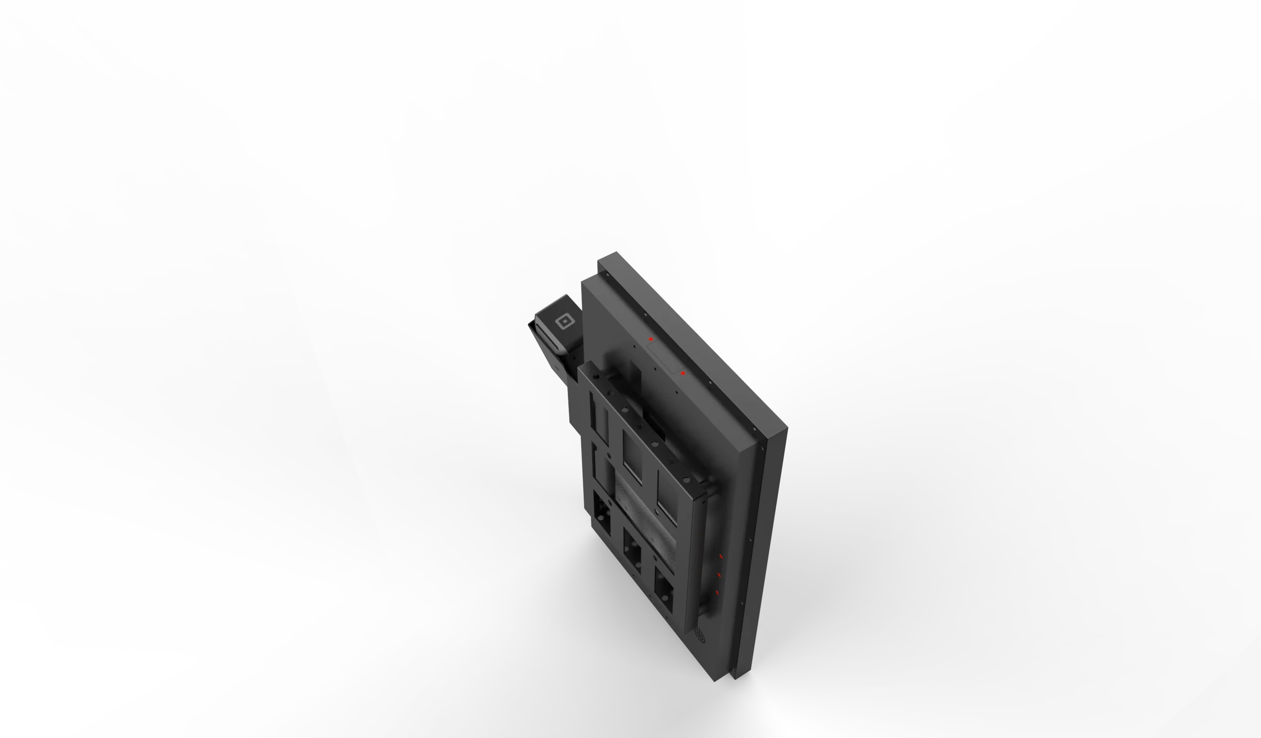 21.5 inch wall mounted 2000nits  digital menu board restaurant touch order screen for restaurant car