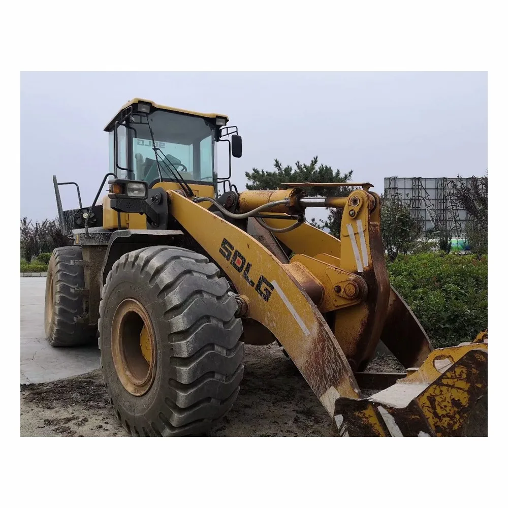 Construction Machine Heavy Equipment SDLG 955N 5ton Lingong Used Wheel Loader