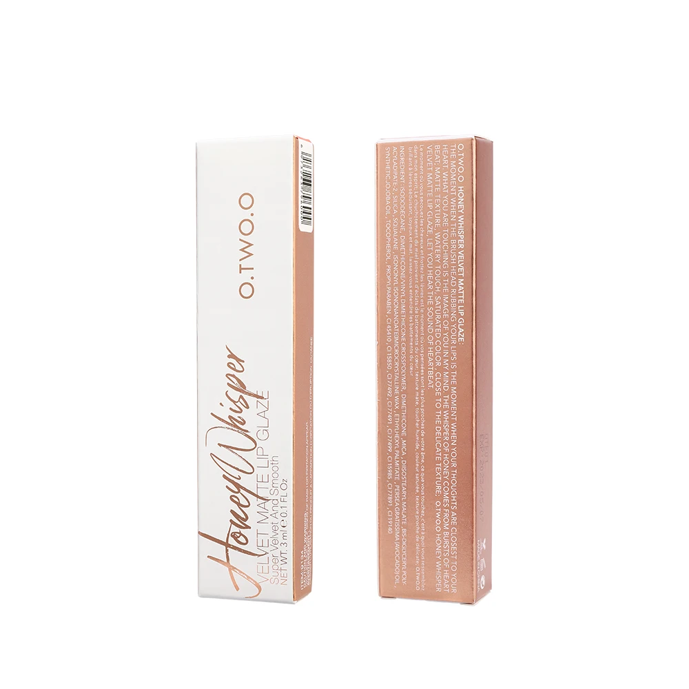 O.TWO.O New Arrival Matte Lipgloss Waterproof Kiss Proof Long Lasting Nude Liquid Lipstick for Private Label