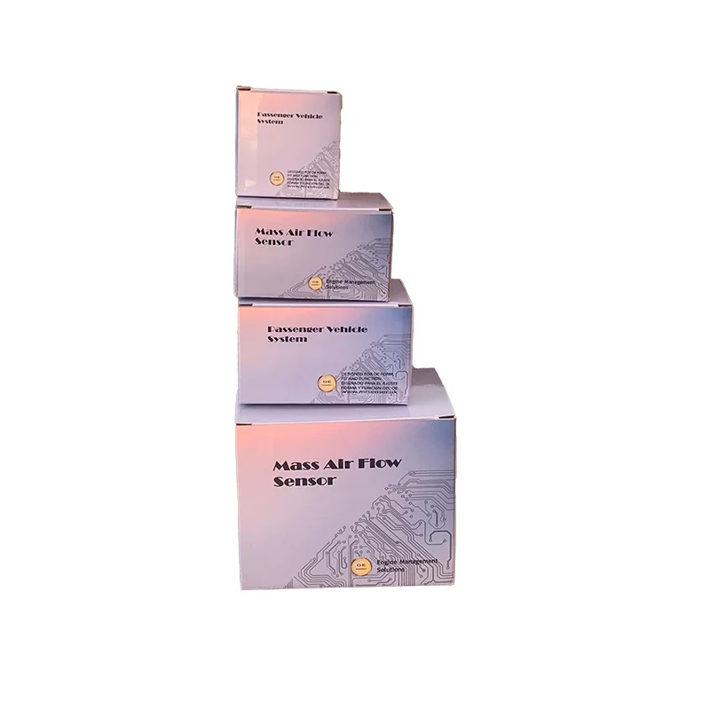 High Quality shipping Corrugated cardboard box custom Gradient spare part mailer box with logo