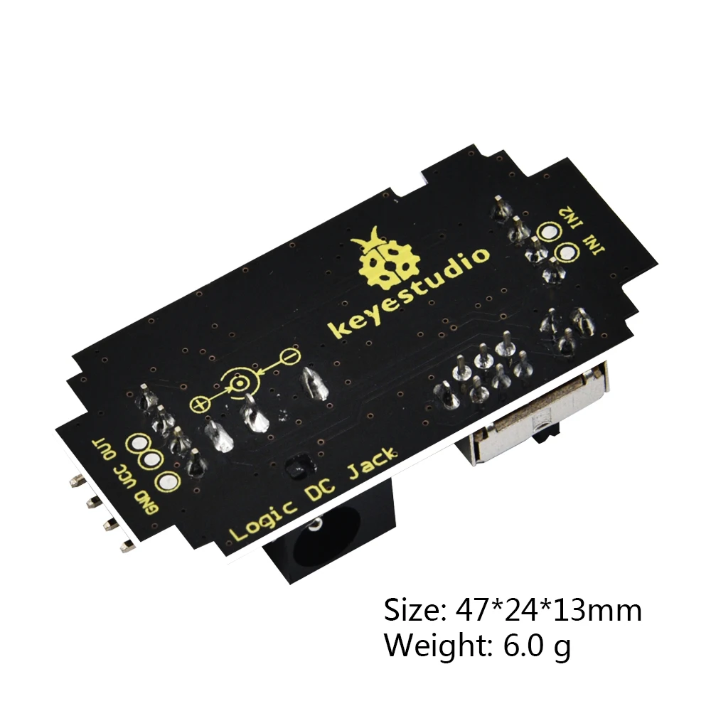 Keyestudio AND Gate NOT Gate Logic Circuit Converter DC Jack Module for Arduino for microbit