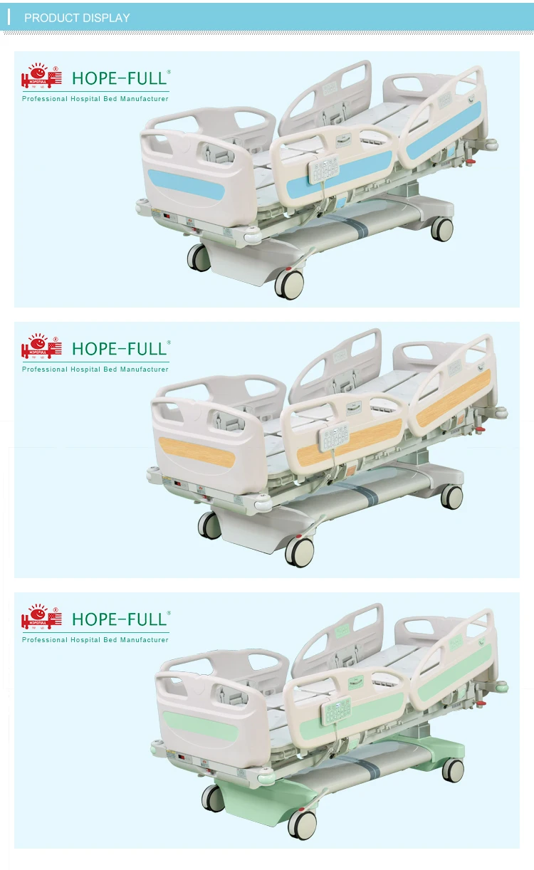 HOPEFULL F968y-ch Pediatric Hospital Adjustable Bed With Backrest For Emergency Room