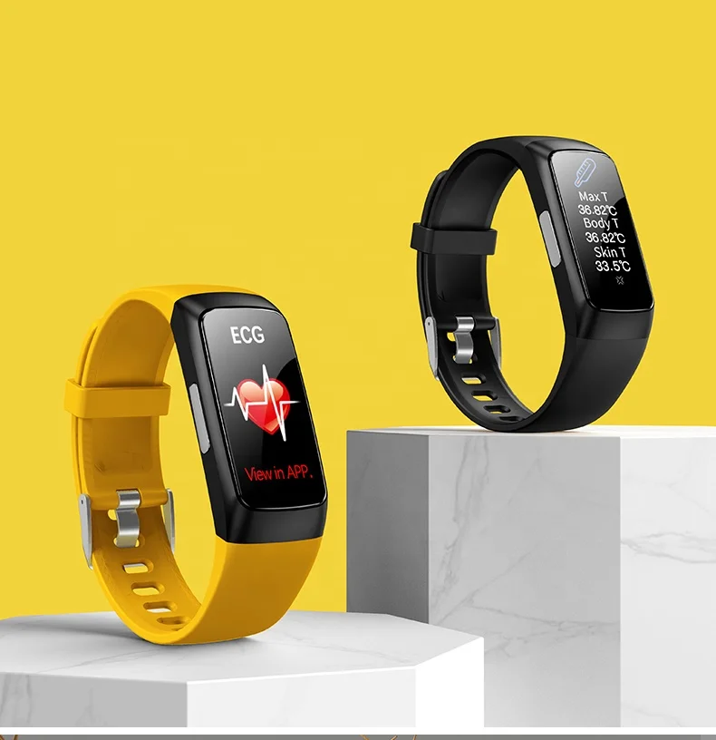 Smart Heart Rate Fitness  Band Tracking Wristband Japanese English Display Blood Pressure Blood Oxygen Health Monitoring