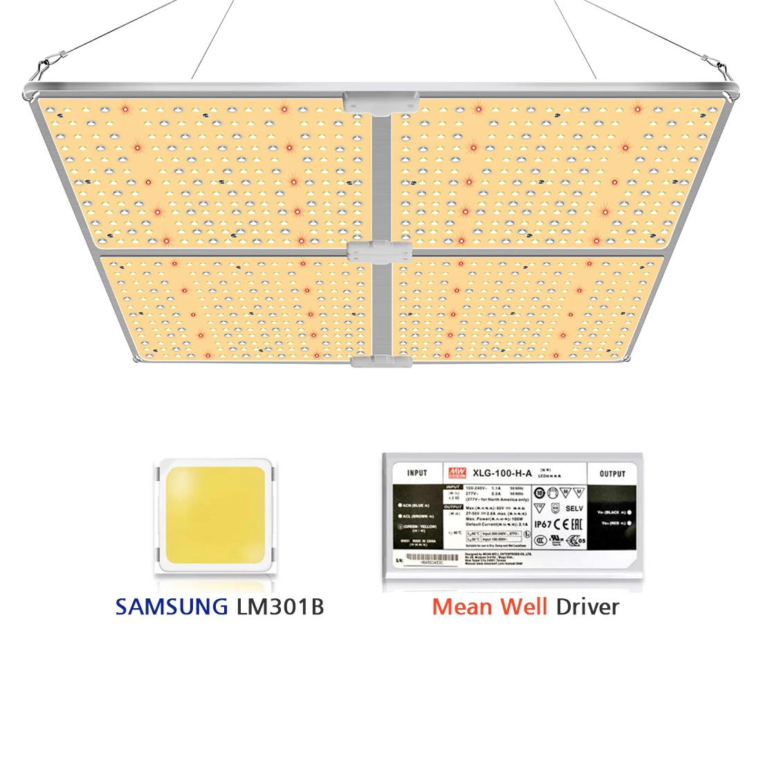Sylstar ETL samsung 301b 450 Вт v4 led grow light Квантовая доска с ИК и УФ