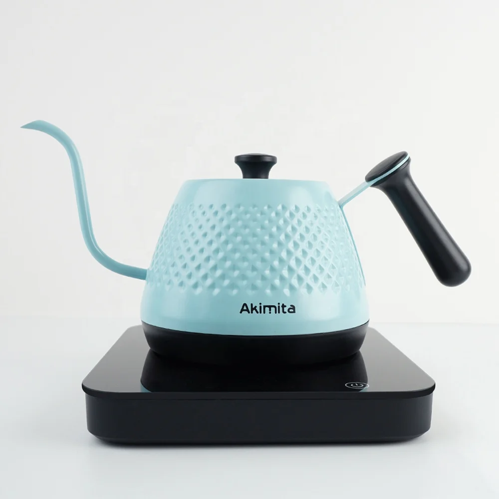 
Colorful Gooseneck Electric Swan Neck Kettle Narrow Long Spout Drip Pot 