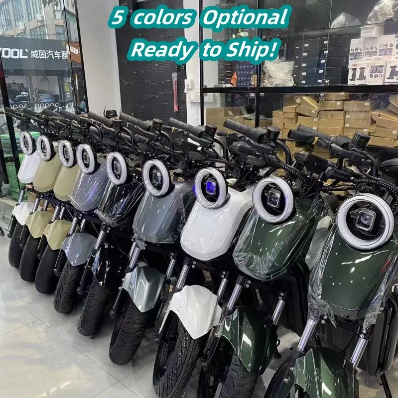 Motorized Electro Pedal Assist 2023 E Bikes Big Type Cargo 2 Wheel Drive 48V 60V 1500W Cube Classic Electric Bicycle for Adults