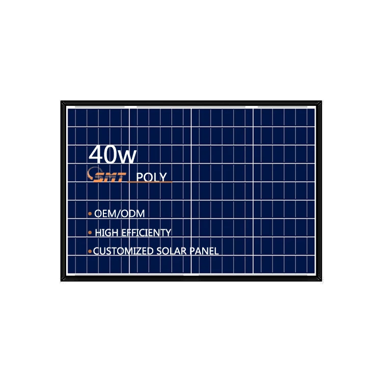 customized small size 5w 10w 20w 30w 40w 50w 75w 80w 30w 40 50 100 200 watt 12v mini poly solar panel