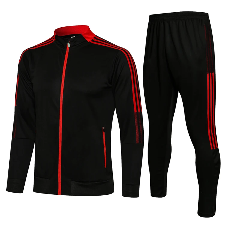 2024 High Quality Custom Soccer Jersey Football Jersey Training Uniform  Tracksuits For Men Soccer Tracksuit