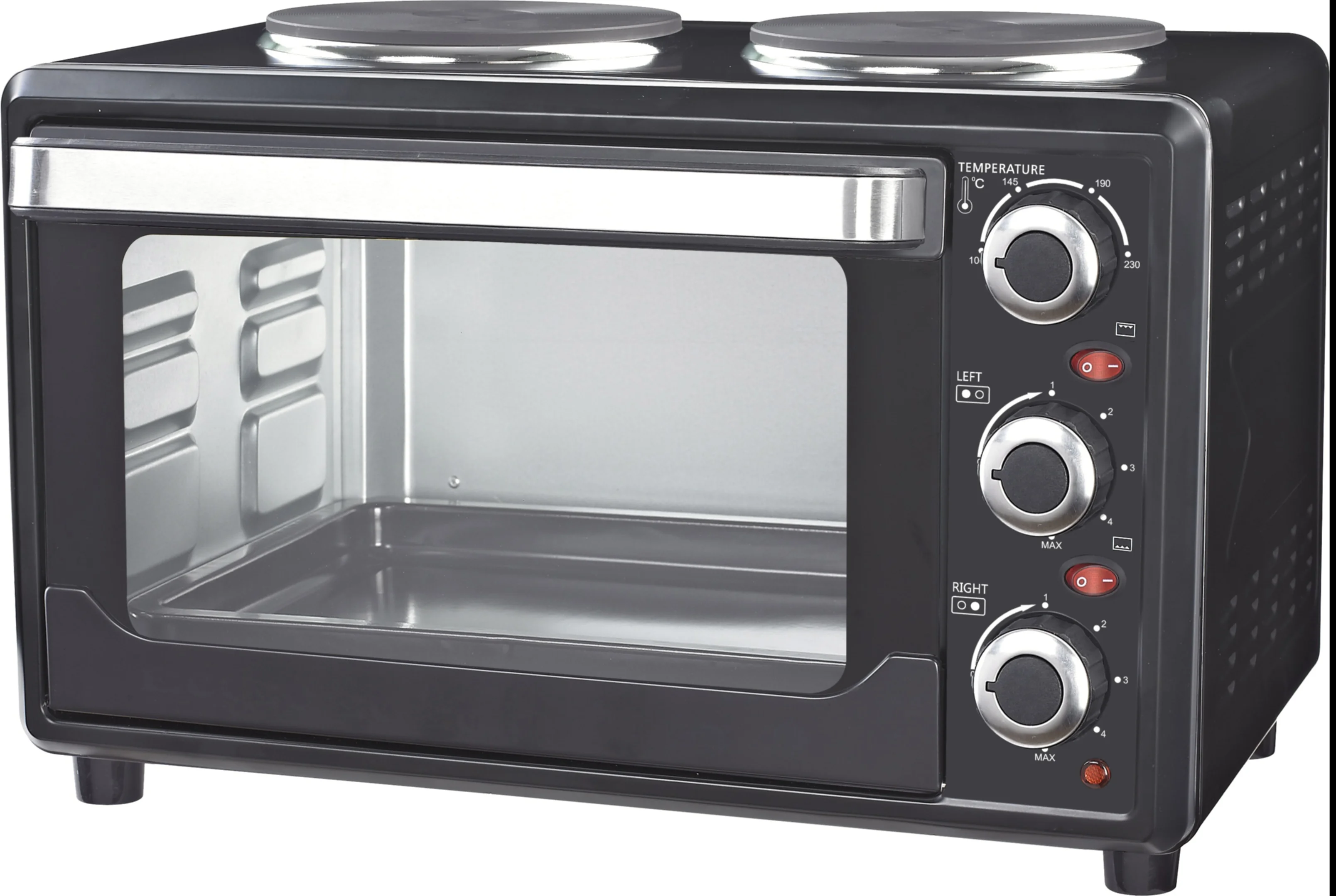 hot sale 23 liter table top electric oven roast bake grill Mini Bakery Electric