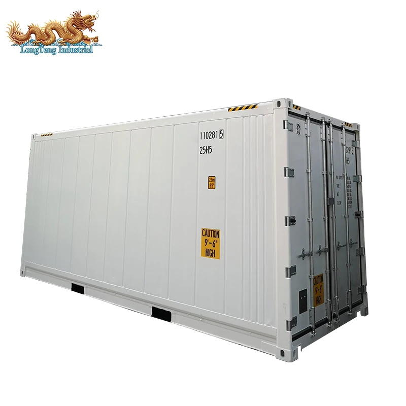 20ft High Cube PU Foam Insulated Shipping Container for sale