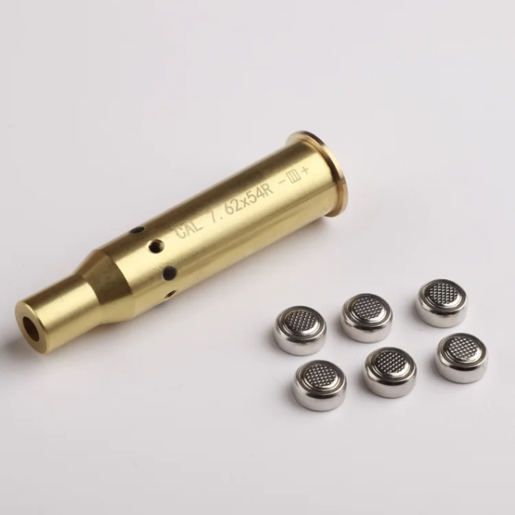 7.62 x 54 Cartridge Laser Boresighter Red Dot Laser Bore Sight for self defense weapons
