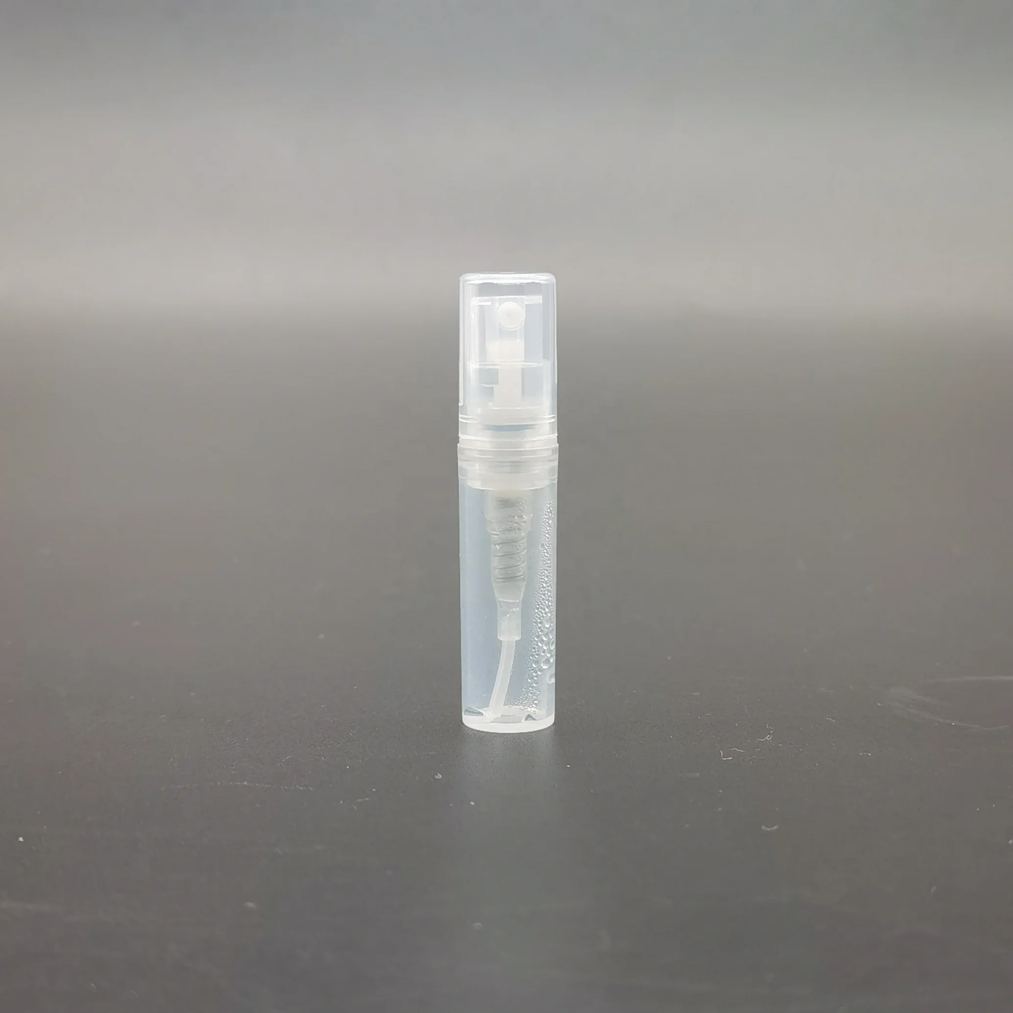 2ML 3ml Mini Plastic Travel Refillable Perfume Sample black Spray Bottles Atomizer Bottle