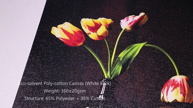 
100% cotton inkjet printed blank painting matte wall art canvas in roll 