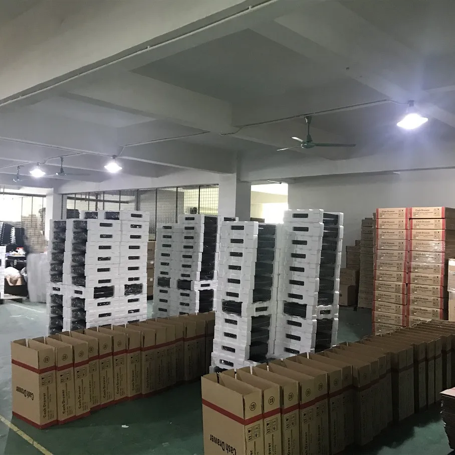 Черный мини-ящик для наличных 410 мм 12 В 4b8c rj11 rj12