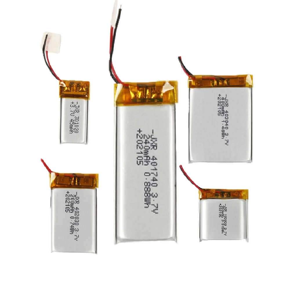 Перезаряжаемый литий-полимерный аккумулятор 3 7 в 4 В 11 1 12 150 мА/ч 500 1000 2000