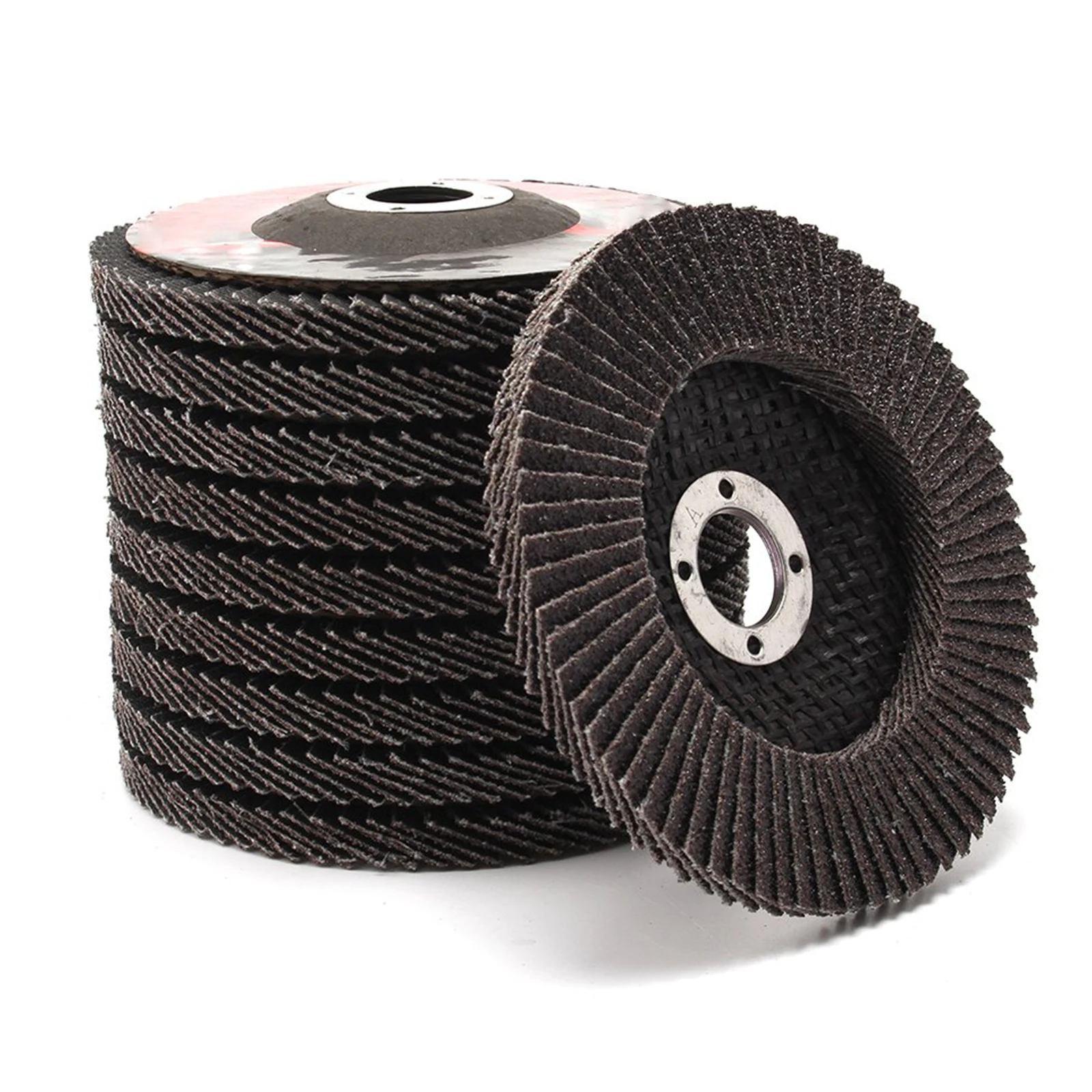 6 inch 7 inch Diamond Flap Disc 150mm Grit 80 Calcined Aluminum Oxide Grinding Wheel Disc Angle Grinder Cutting Disc For Metal