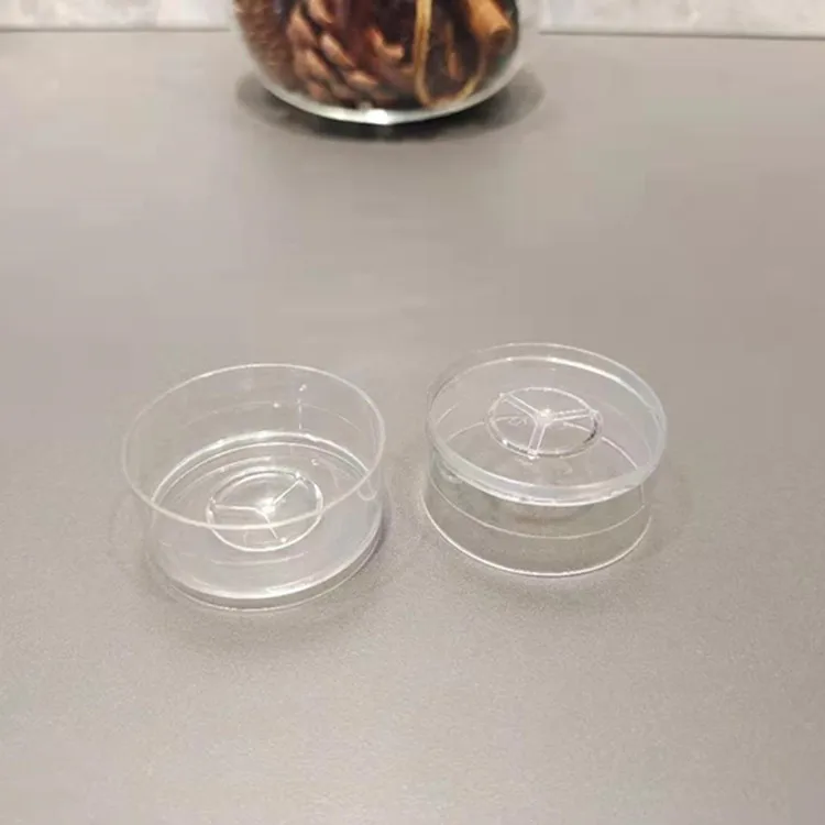 Прямые продажи с завода, домашние декоративные пластиковые круглые банки для свечей