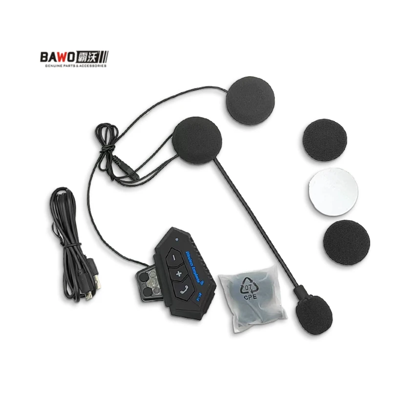 OEM мотоциклетные BT12 шлемные наушники лидер продаж мотоциклетный шлем водонепроницаемые длительный срок службы