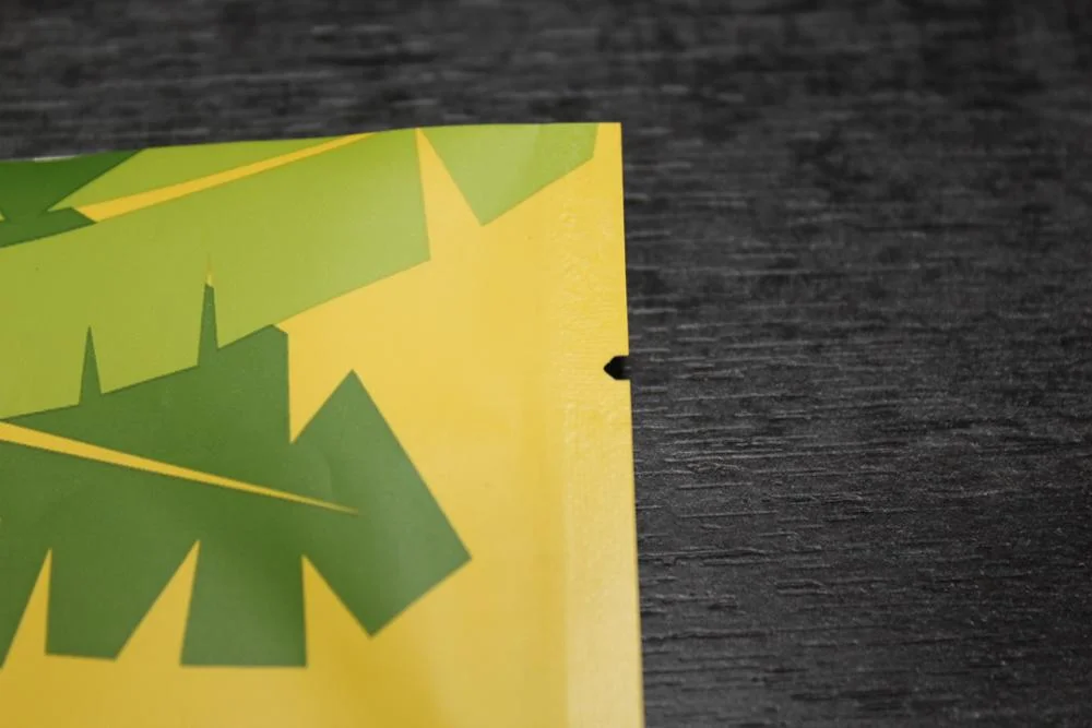 Custom printed recyclable resealable plastic aluminum stand up zipper bags pouches for banana plantain chips packaging bags